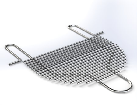 Three M Tool Custom Formed Stainless Steel Grate