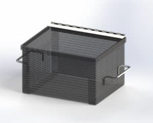 Three M Tool Perforated Metal Box with Lid