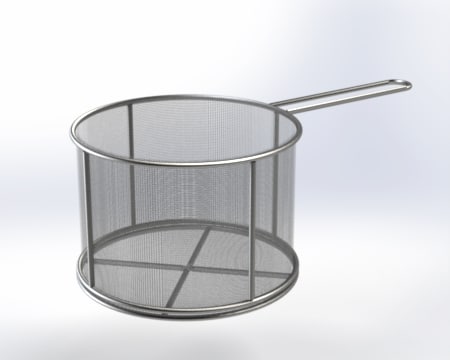 Three M Tool Wire Mesh Baskets for Parts Washing
