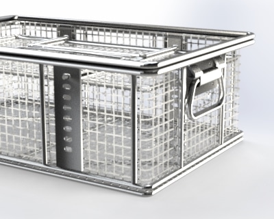 Ultrasonic decontamination baskets & trays, Bespoke