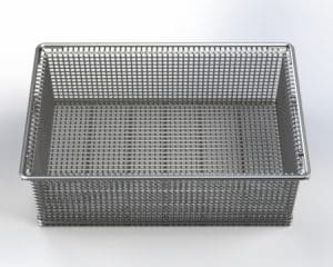 Three M Tool Heavy Duty Wire Mesh Steel Basket