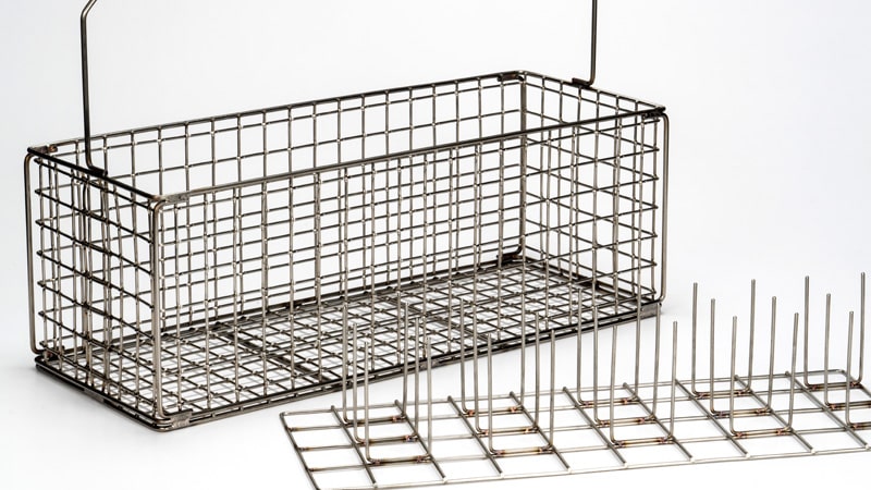 Wire Mesh Basket for Ultrasonic-Application